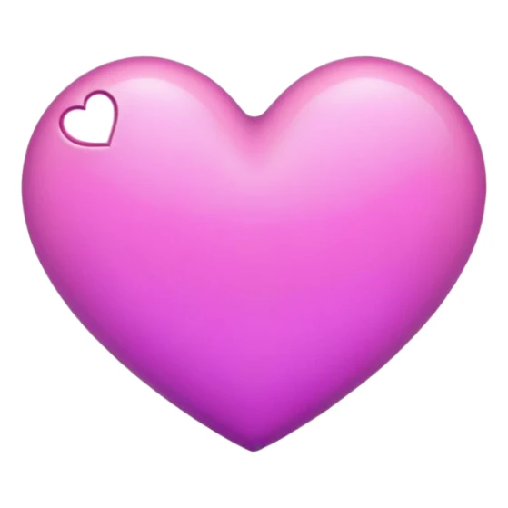 Coeur mauve et rose sticker