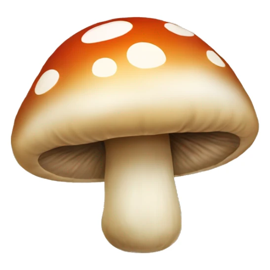 Mushroom sticker