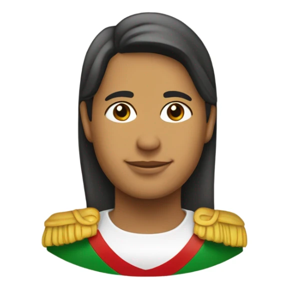 silueta de américa latina  sticker