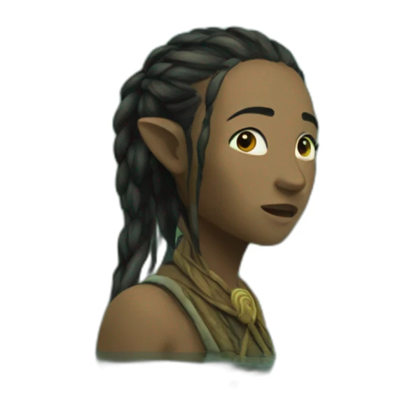 Tsireya from Avatar : the way of water  sticker