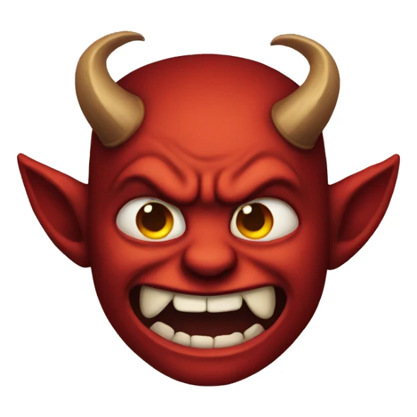 Devil sticker