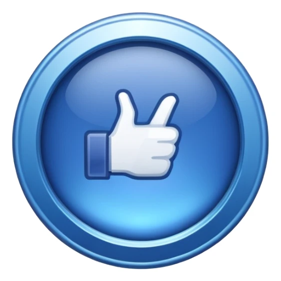 Facebook blue tick verification badge emoji sticker