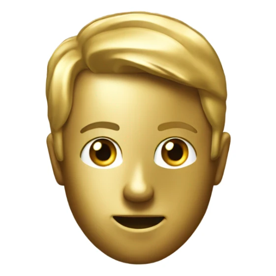 gold medial with number one on it sticker