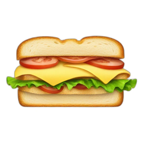 Sandwich sticker