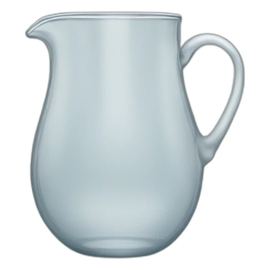 glass pitcher  sticker