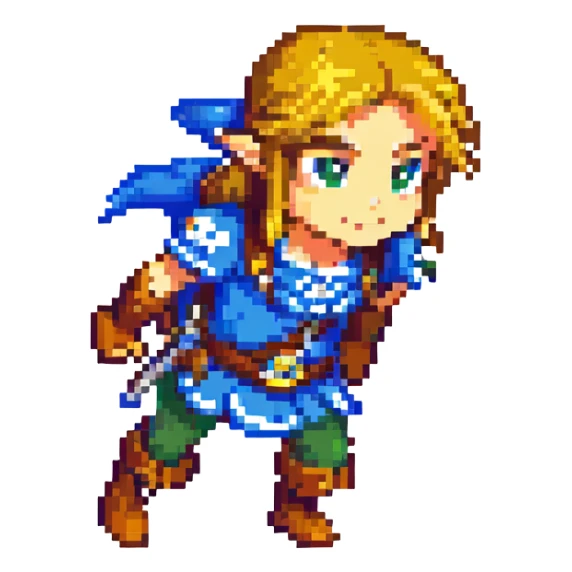 glide from zelda tears of tears kigdom sticker