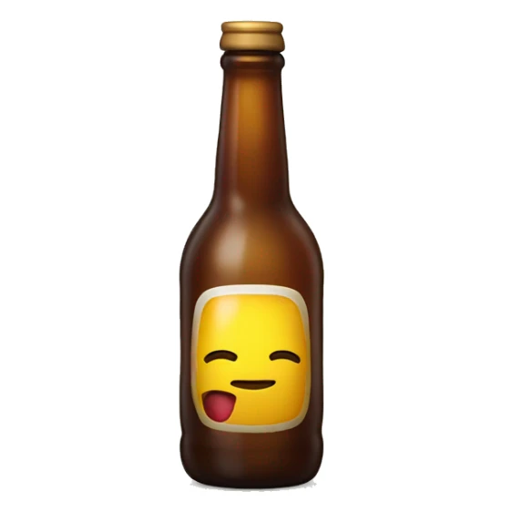 Bottle of non alcool JNPR sticker