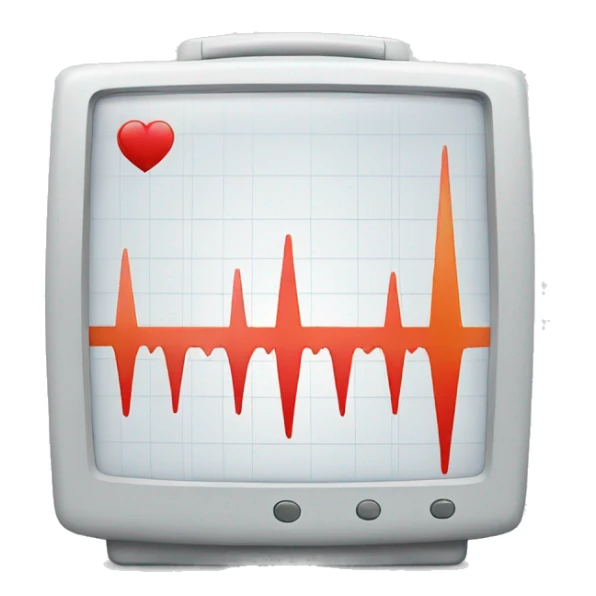 ECG monitor sticker