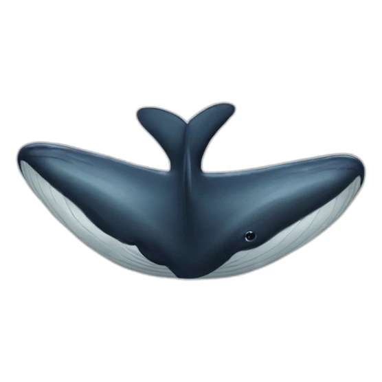 whale-tail sticker