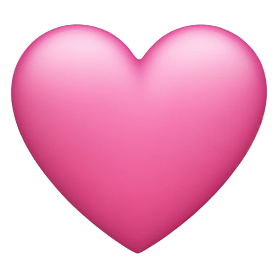 Pink heart sticker