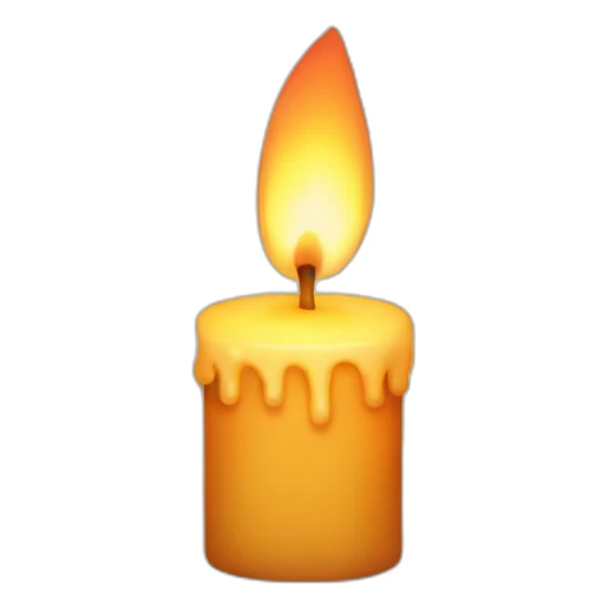 candle sticker