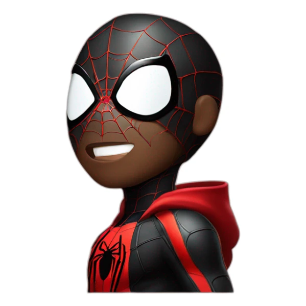 Miles morales who eat spider sticker