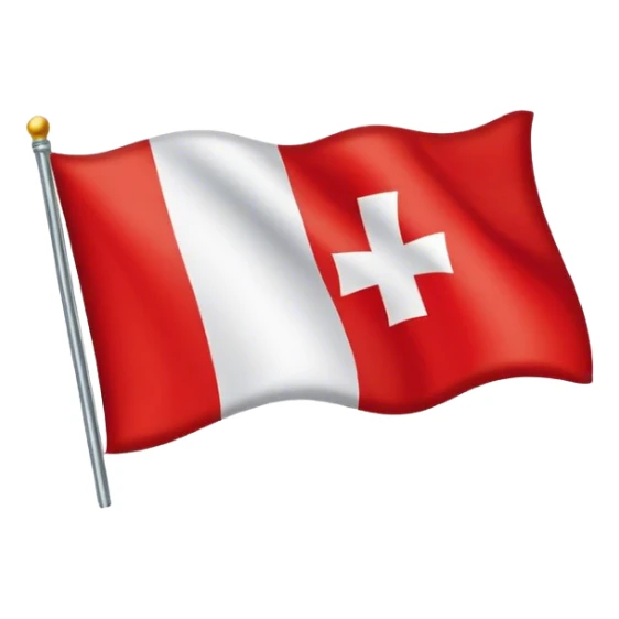 Union franco suiza bandera sticker