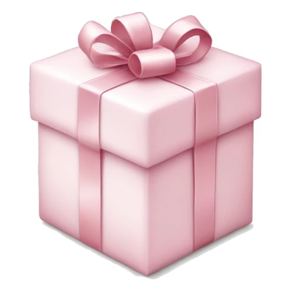 Light pink Christmas gifts under a white Christmas tree  sticker