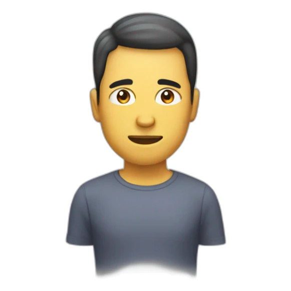 Homme avec Bras derrière la tete sticker