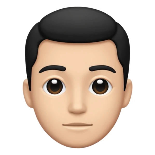 gigachad, black and white sticker