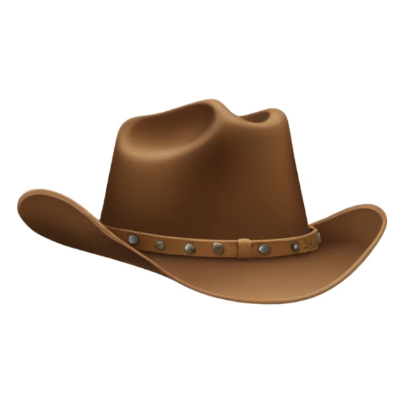 Cowboy hat sticker