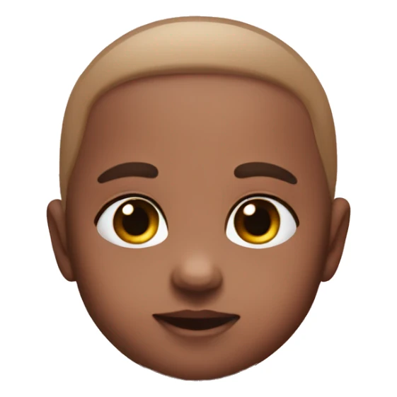 Baby blush pink heart sticker