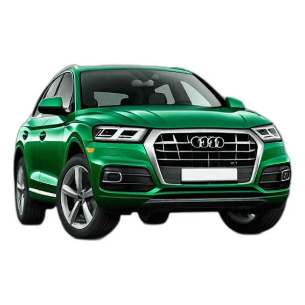 Audi Q5 Azores green 2.0T sticker