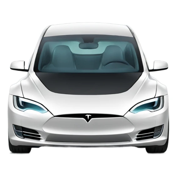 Tesla. With a cyhertruck sticker