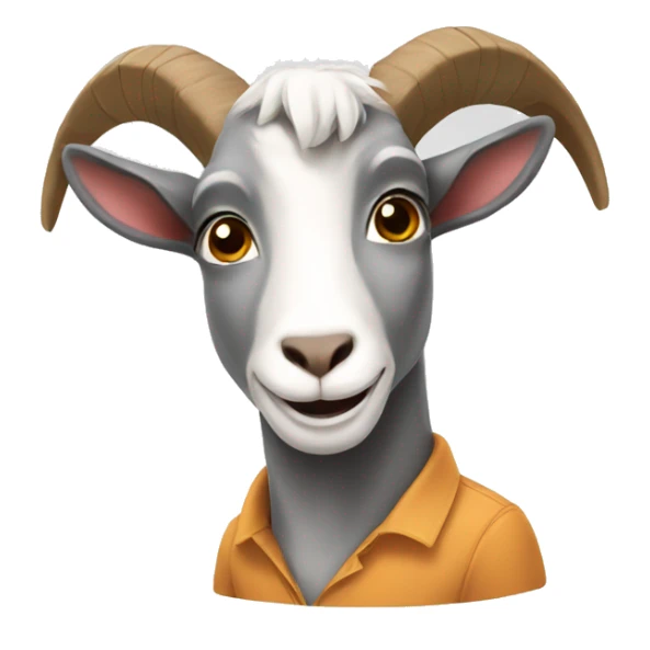 Goat is a teacher sticker