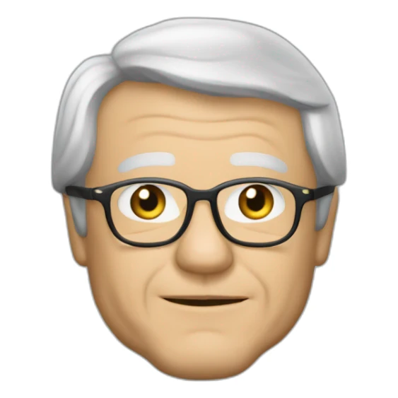 jean marie lepen avec la peau noir sticker