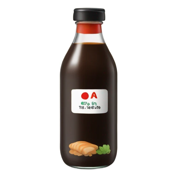 a bottle of Teriyaki Sauce sticker