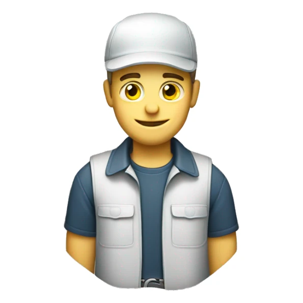 white male auto repairman with a repair wrench sticker