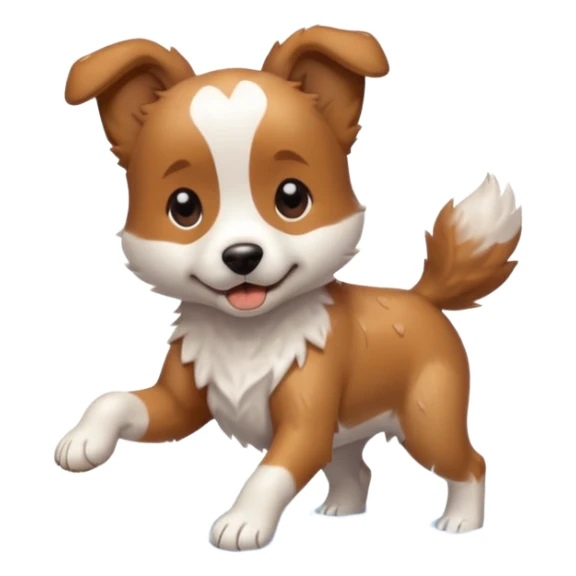 dog shaking off water, like a blur of fur sticker