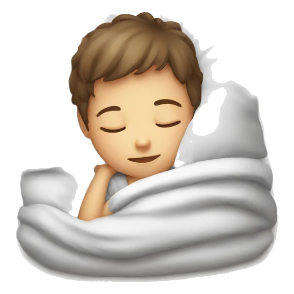 Child sleep  sticker