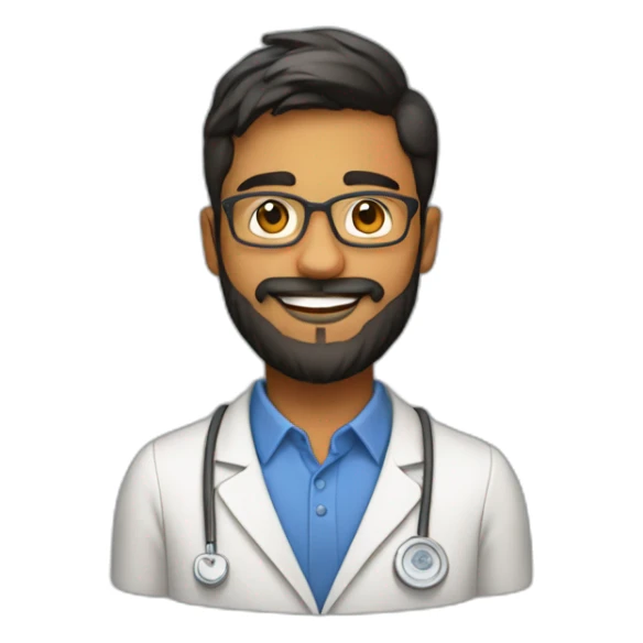 24 year old indian physics phd student at university of pittsburgh with beard sticker