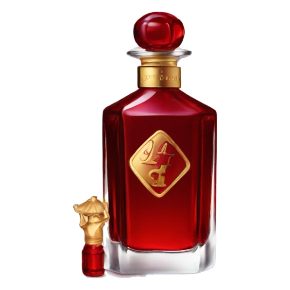 A bottle of Baccarat Rouge 540 sticker