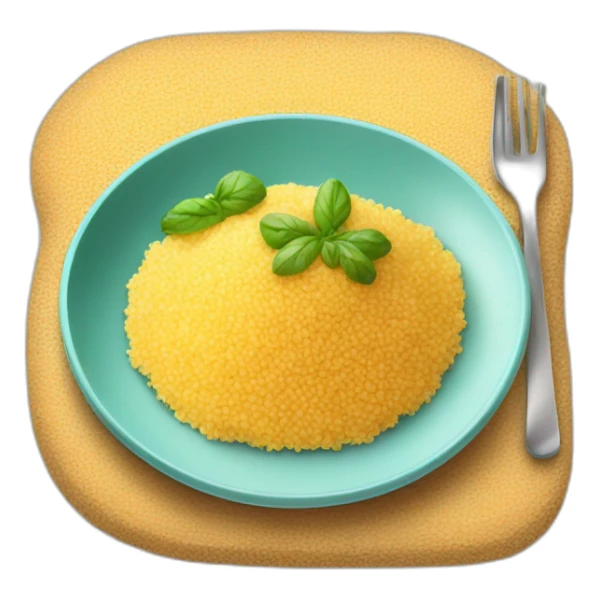 Meal of couscous sticker