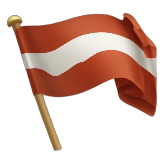 flag of the Rome football team  sticker