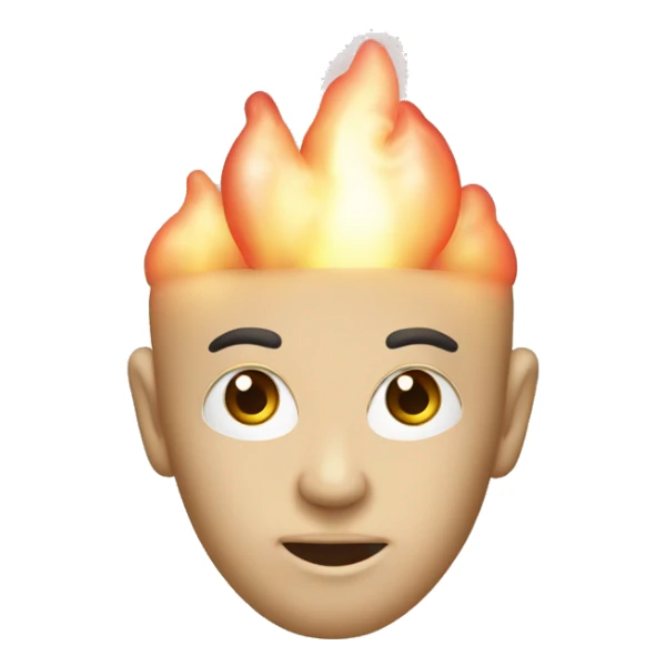 cerveau avec des bougies japonaises de trading  sticker