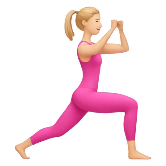 Pink Pilates sticker