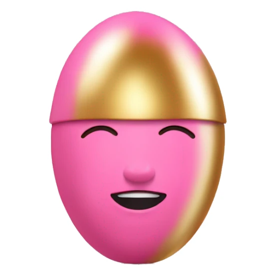 pink and gold beauty blender sticker