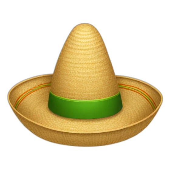 Sombrero vueltiao navideño sticker