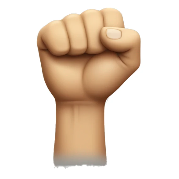 Emoji shaking a fist sticker
