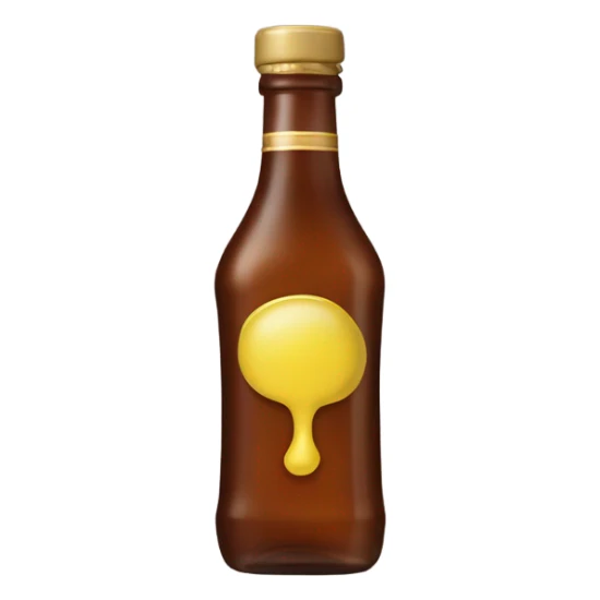 Bottle of rumple minze alcohol sticker