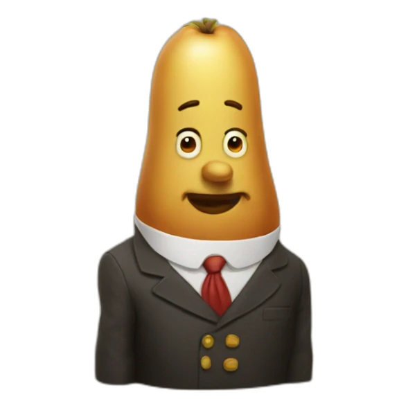 Monsieur Patate sticker