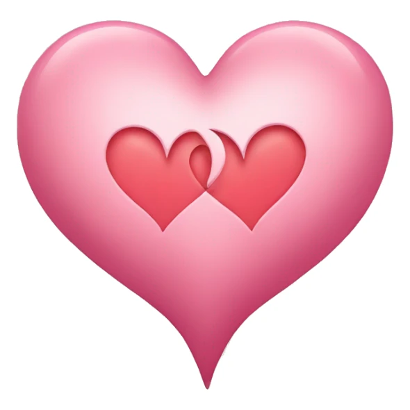 Friendship heart sticker