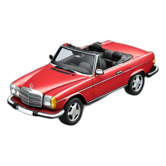 Mercedes benz convertible sticker