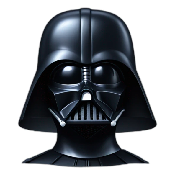 darth vader head sticker