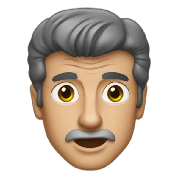 sylvester stallone cartoon wearing shirt sticker