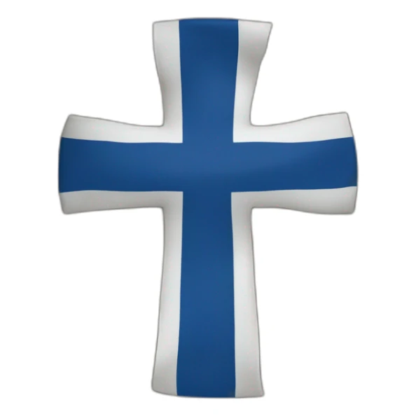 bandera cruz de San Andrés  sticker