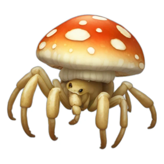 amanita muscaris scorpion sticker