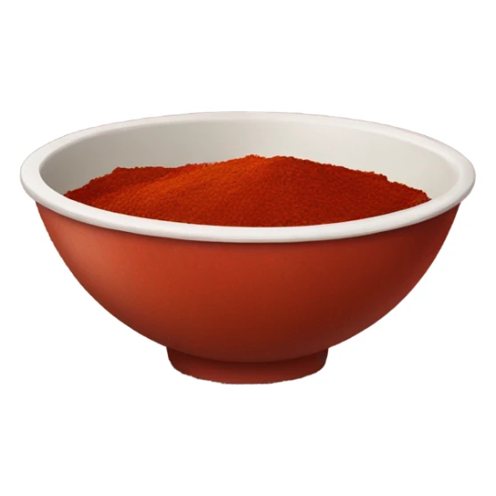 Bowl of red spice  sticker
