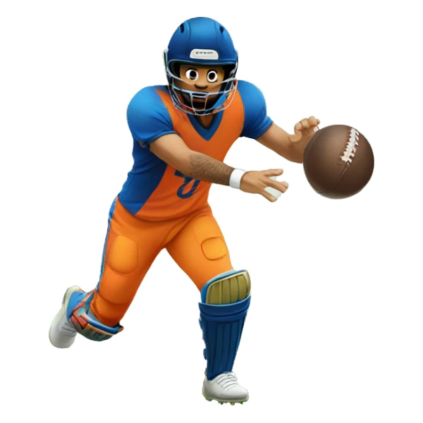 Kohli playing football sticker