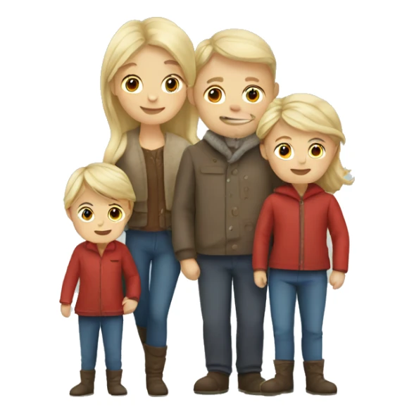 nordic family sticker